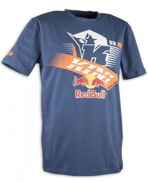 KINI Red Bull Athletic Tee Blue Size L
