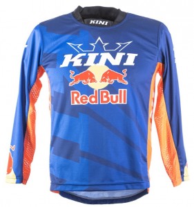 KINI Red Bull Kids Division Jersey V 2.2 - Navy/Orange -