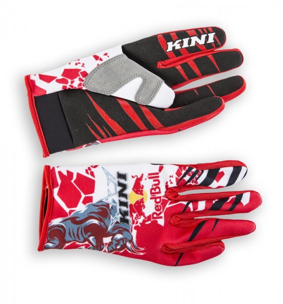 KINI Red Bull Revolution Gloves Red/White