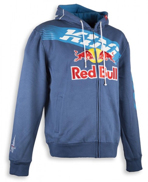 KINI Red Bull Athletic Hoodie Blue Size L